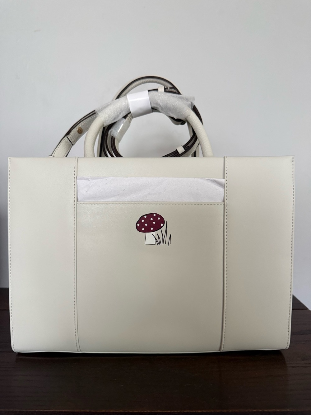 NWT Radley London Autumn Leaves medium ziptop Satchel - Picture 4 of 7